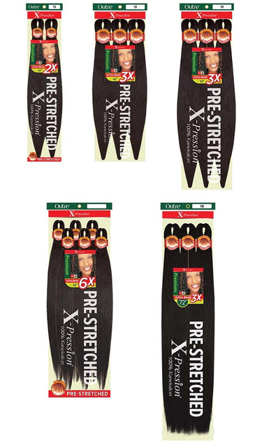 OUTRE 3X X-PRESSION PRE-STRETCHED BRAID 42